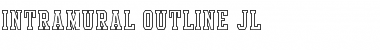 Intramural Outline JL Regular Font