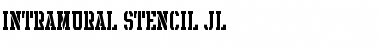 Download Intramural Stencil JL Font