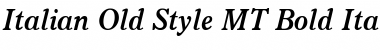 Download Italian Old Style MT Font