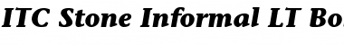 StoneInformal LT Bold Italic Font