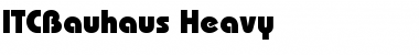 ITCBauhaus-Heavy Font