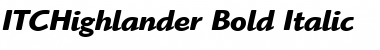 Download ITCHighlander Font