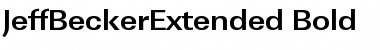 Download JeffBeckerExtended Font