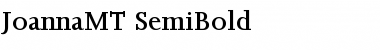 JoannaMT-SemiBold Semi Bold Font
