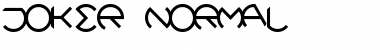 Joker Font