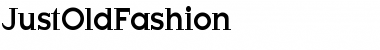 JustOldFashion Regular Font