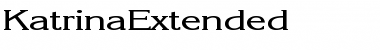 KatrinaExtended Regular Font