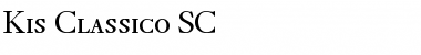 Download Kis Classico SC Font