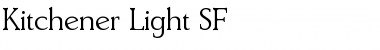 Download Kitchener Light SF Font