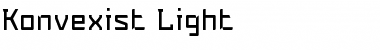 Konvexist Light Font