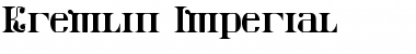 Kremlin Imperial Regular Font