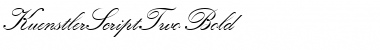 KuenstlerScriptTwo Font