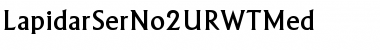 Download LapidarSerNo2URWTMed Font