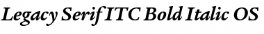 Legacy Serif ITC Bold Italic