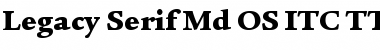 Download Legacy Serif Md OS ITC TT Font