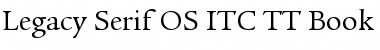 Download Legacy Serif OS ITC TT Font