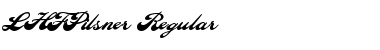 Download Pilsner Regular LH Font