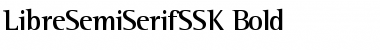 LibreSemiSerifSSK Font