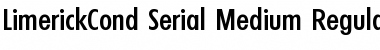 Download LimerickCond-Serial-Medium Font