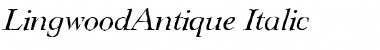 LingwoodAntique Font