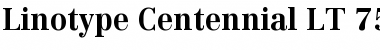 Centennial LT 55 Roman Font