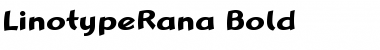 LTRana Regular Font