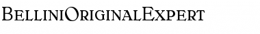 BelliniOriginalExpert Regular Font