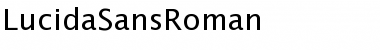 LucidaSansRoman Font