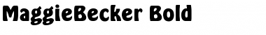 MaggieBecker Font