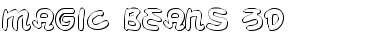 Magic Beans 3D Font