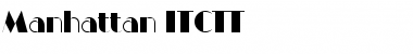 Manhattan ITCTT Regular Font