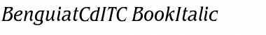 BenguiatCdITC Font