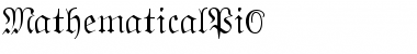 MathematicalPi2 Font