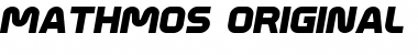 Mathmos Original Font