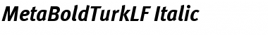 MetaBoldTurkLF Font