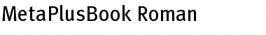 Download MetaPlusBook-Roman Font