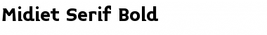 Midiet Serif Bold