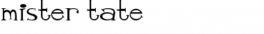 mister_tate Regular Font
