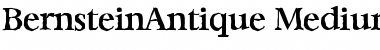 BernsteinAntique-Medium Regular Font