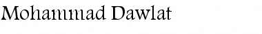 Download Mohammad Dawlat Font