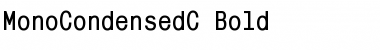 MonoCondensedC Font