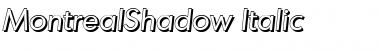 Download MontrealShadow Font
