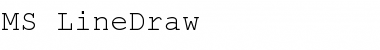 MS LineDraw Regular Font