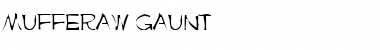Download Mufferaw Gaunt Font