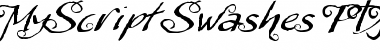 Download MyScript Swashes Font