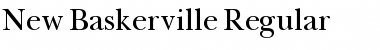 New Baskerville Regular Font