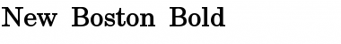 New Boston Bold Font