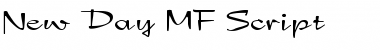 New Day MF Script Font