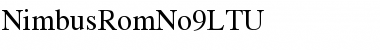 NimbusRomNo9LTU Regular Font