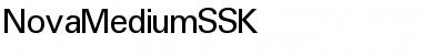 NovaMediumSSK Regular Font